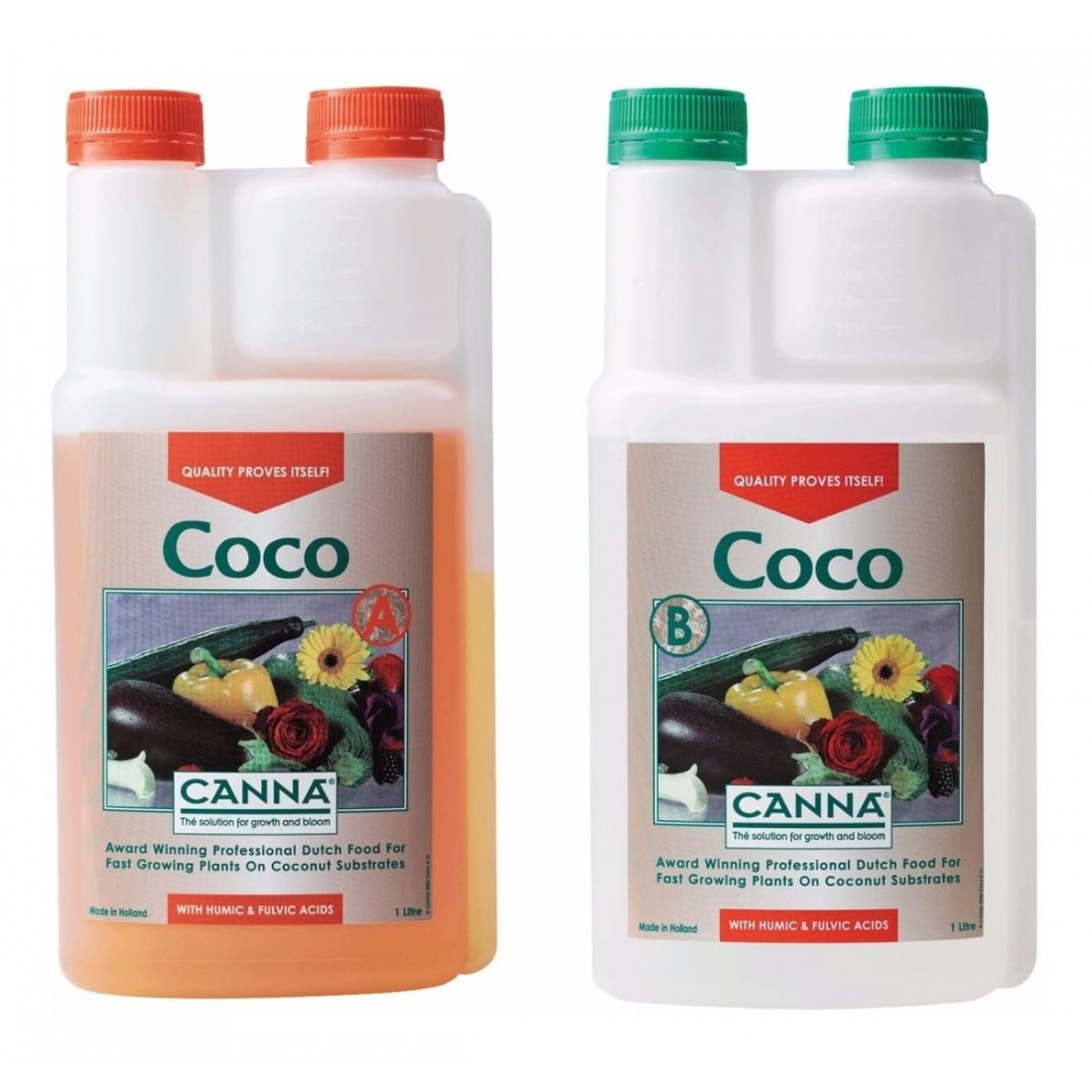 CANNA Coco Natural - Fibra De Coco Ecológica 100% Pura, Ideal Para Cultivos