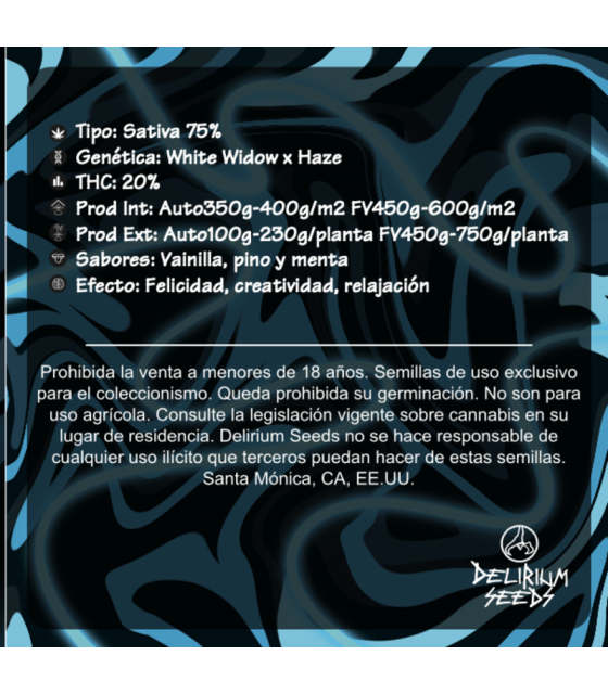 DELIRIUM SEEDS DELIRIUM MOBY FAST 1UD - Imagen 2