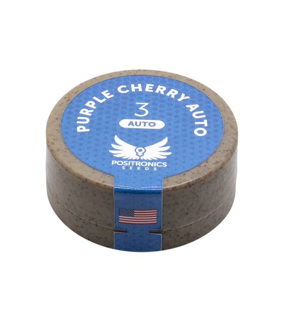 positronics purple cherry auto 3uds semillas automáticas sabor cherry y efecto corporal