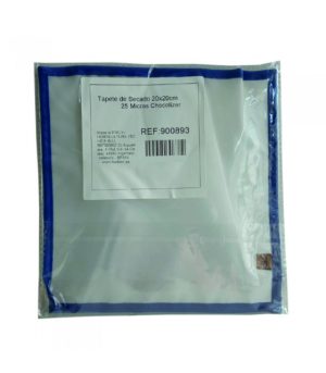 TAPETE DE SECADO 20X20CM 25 MICRAS CHOCOLIZER