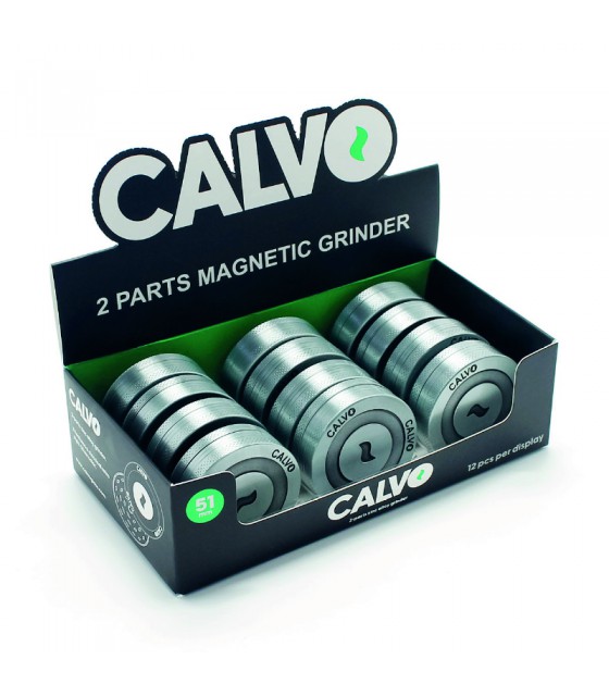 ZINC GRINDER 2 PISOS 12UDS CALVO GLASS