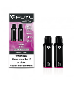 VAPE RECARGABLE GRAPE STAR FUYL 1200 FUYL