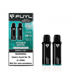 VAPE RECARGABLE SPEARMINT MENTHOL 1200 FUYL