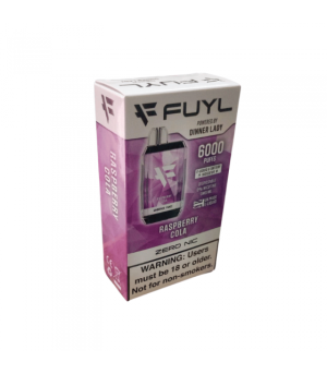 VAPE RASPBERRY COLA 6000 PUFFS FUYL