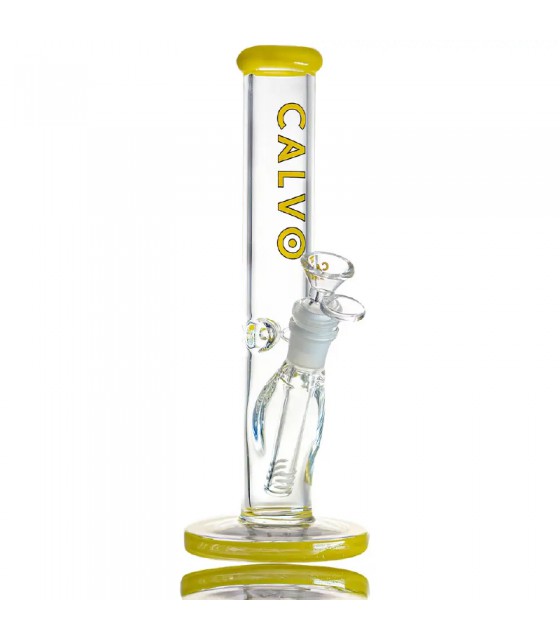 STRAIGHT TUBE AMERICAN YELLOW CALVO GLASS