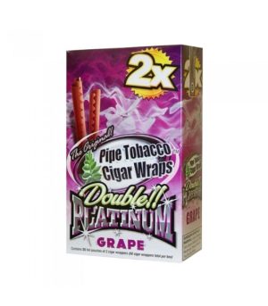 BLUNT WRAP PLATINUM GRAPE 25UDS