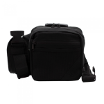 Ozeta Banano Black con bolsillos y correa ajustable, estilo urbano