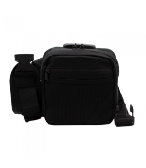 Ozeta Banano Black con bolsillos y correa ajustable, estilo urbano