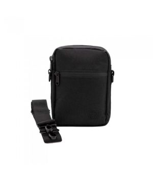Ozeta Bandolera negra con triple cierre y diseño funcional