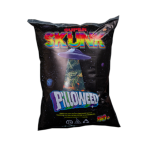 almohada Pilloweed modelo Super Skunk tamaño L con diseño de cannabis colorido