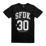 Polera negra 30 años SFDK talla M, edición limitada