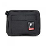 the boss con lock 25 cm smell proof black dime bag bolso negro compacto con cierre y protección antiolor